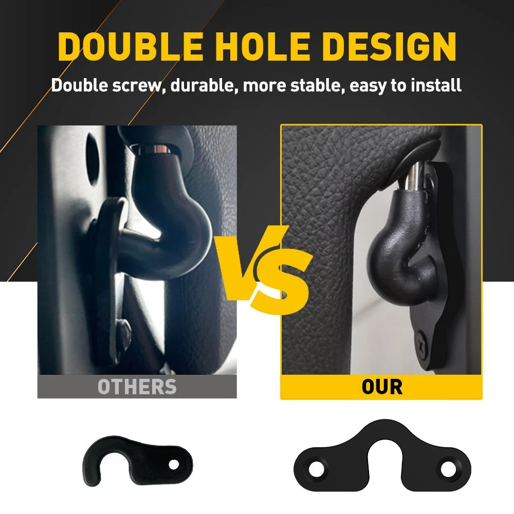 2X SUN FOR CLIPS VISOR JEEP 2018 ER JK & JL JT GLADIATOR WRANGLER Durable 6B93BC-57