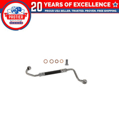 Turbocharger Oil Supply Line Distri Blck To Lower Fits BMW 335d X5 09-13 L6 6B93BC-57