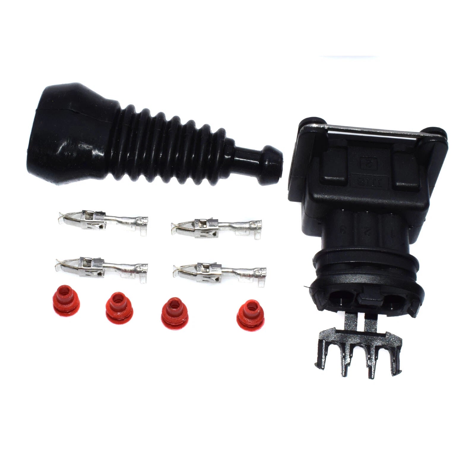 3pin EV1 TPS Throttle Position Sensor IAC Connector Kit 10 Sets For VW Audi 6B93BC-57