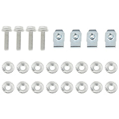 6" Running Board For 2017-2024 Ford F250 SuperDuty Crew Cab Step Nerf Bar Black