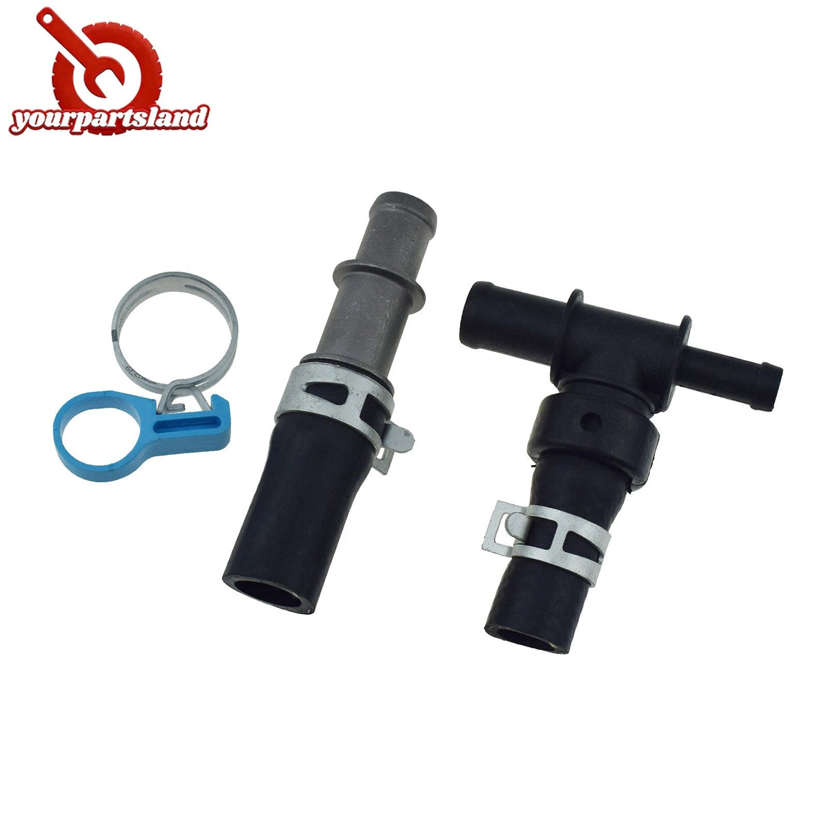 Heater Hose Outlet Pipe 2PCS for NISSAN FRONTIER 2.5L 4.0L 2005-2017 92410-EA000 6B93BC-57
