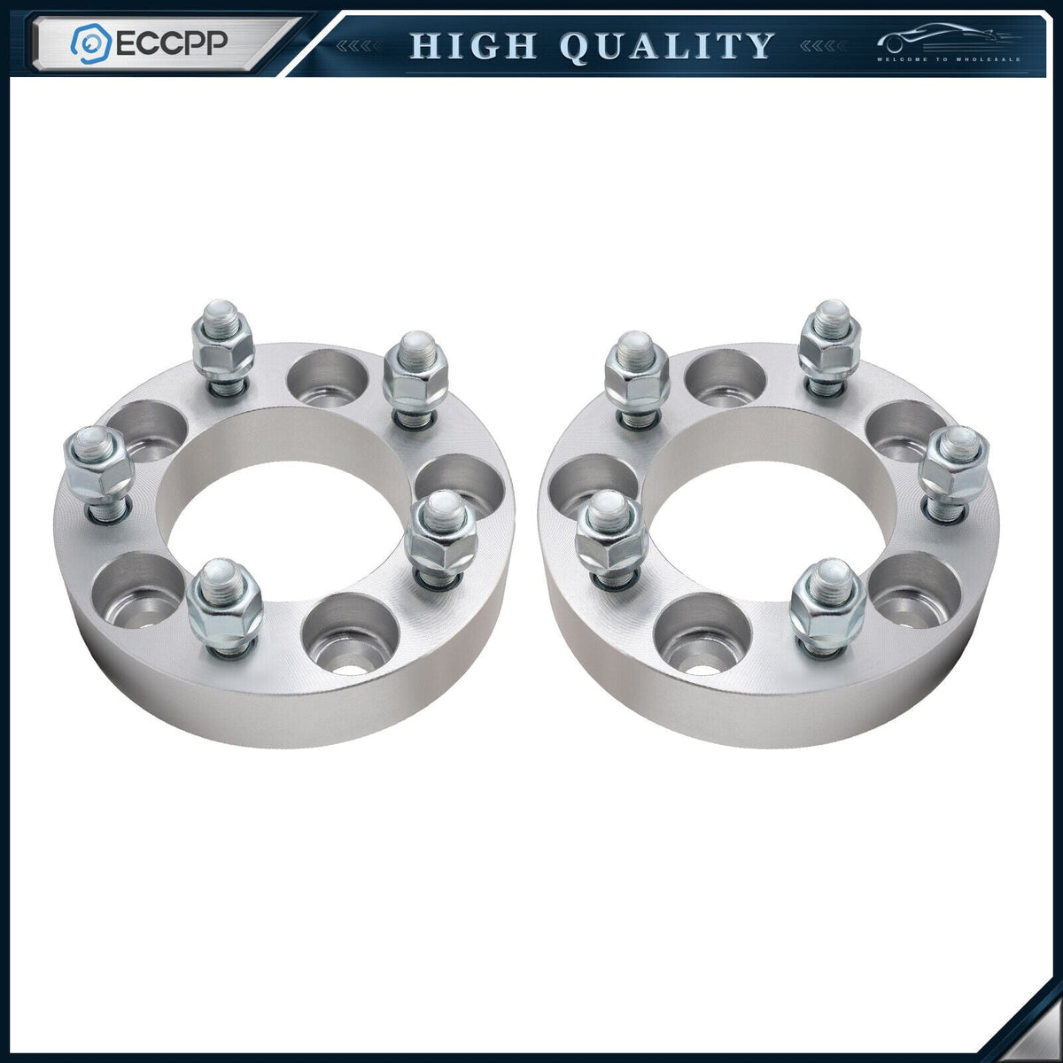 2X 1.25 inch Wheel Spacers 5x4.5 12x1.5 For Lexus GS350 GS450h IS250 IS350 ES350 6B93BC-57