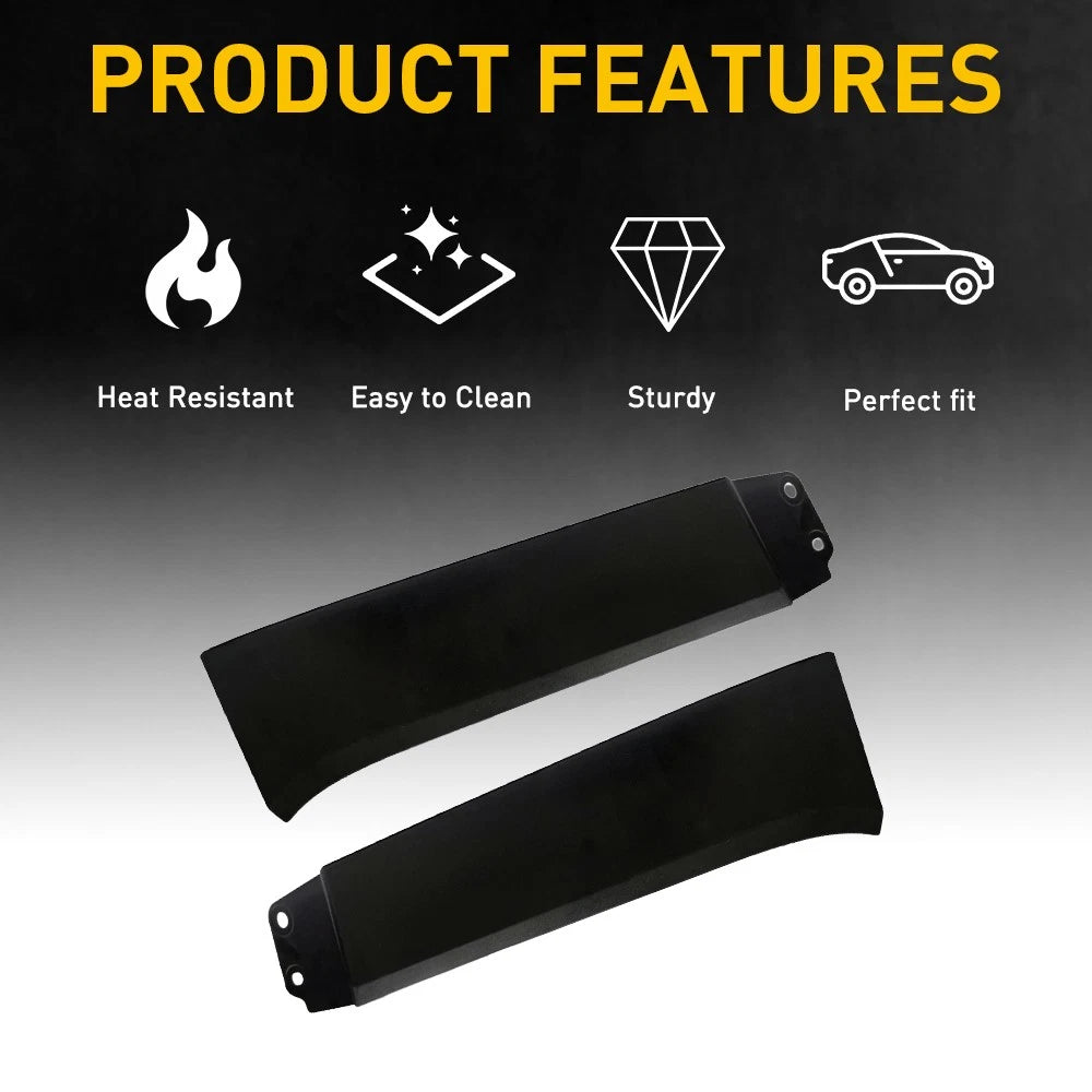 2x Headlight Molding Trim Lower Filler for Toyota 2007-2013 Tundra 08-12 Sequoia 6B93BC-57