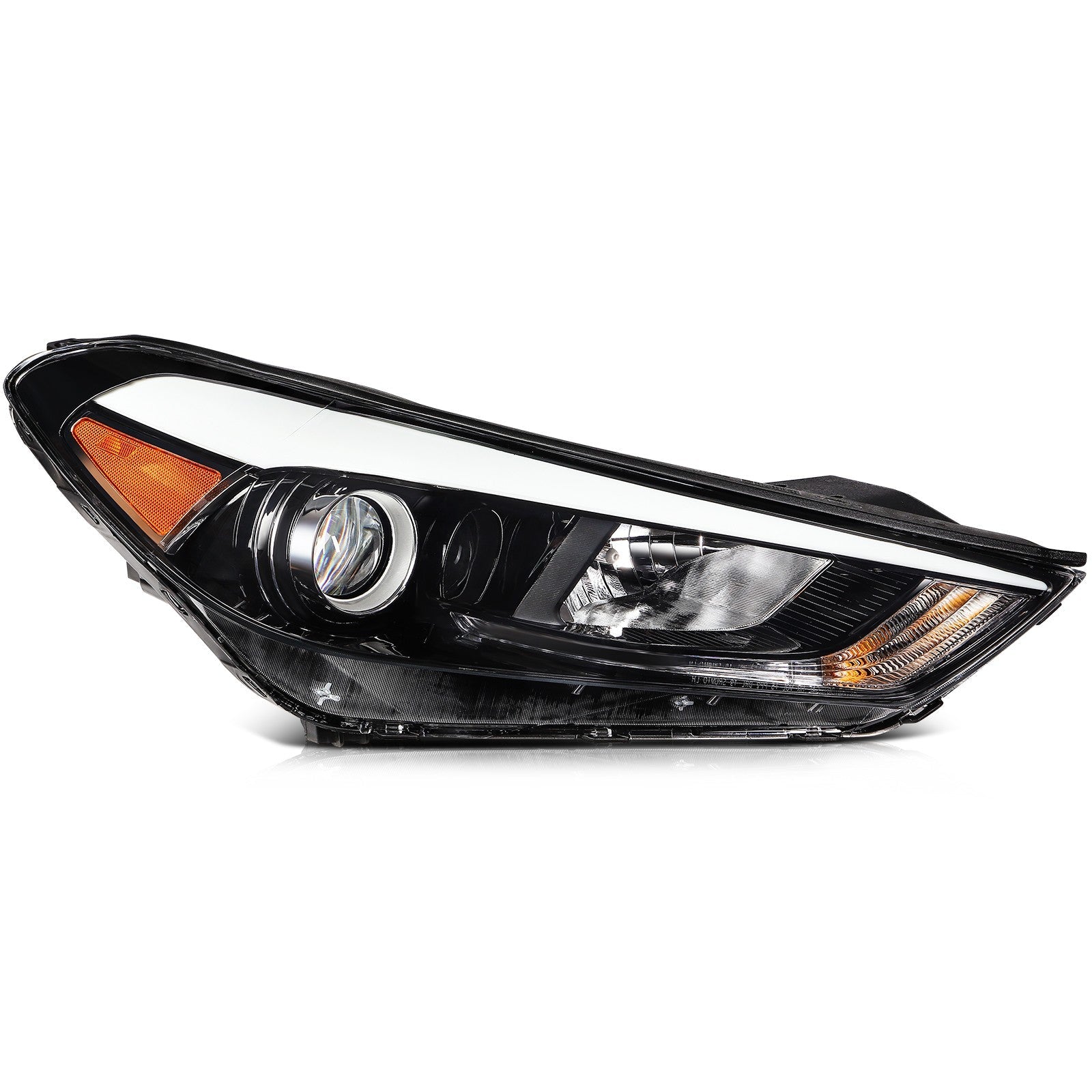 Passenger Side Headlights Assembly For 2016-2018 Hyundai Tucson w/LED DRL 6B93BC-57