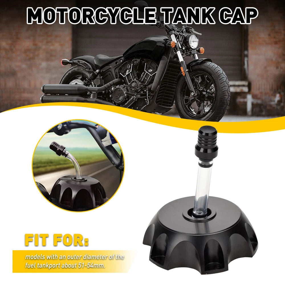 Fuel Tank Gas Cap Air Vent Valve Tube Pit Dirt Bike Motorcycle for Yamaha EOOG 6B93BC-57