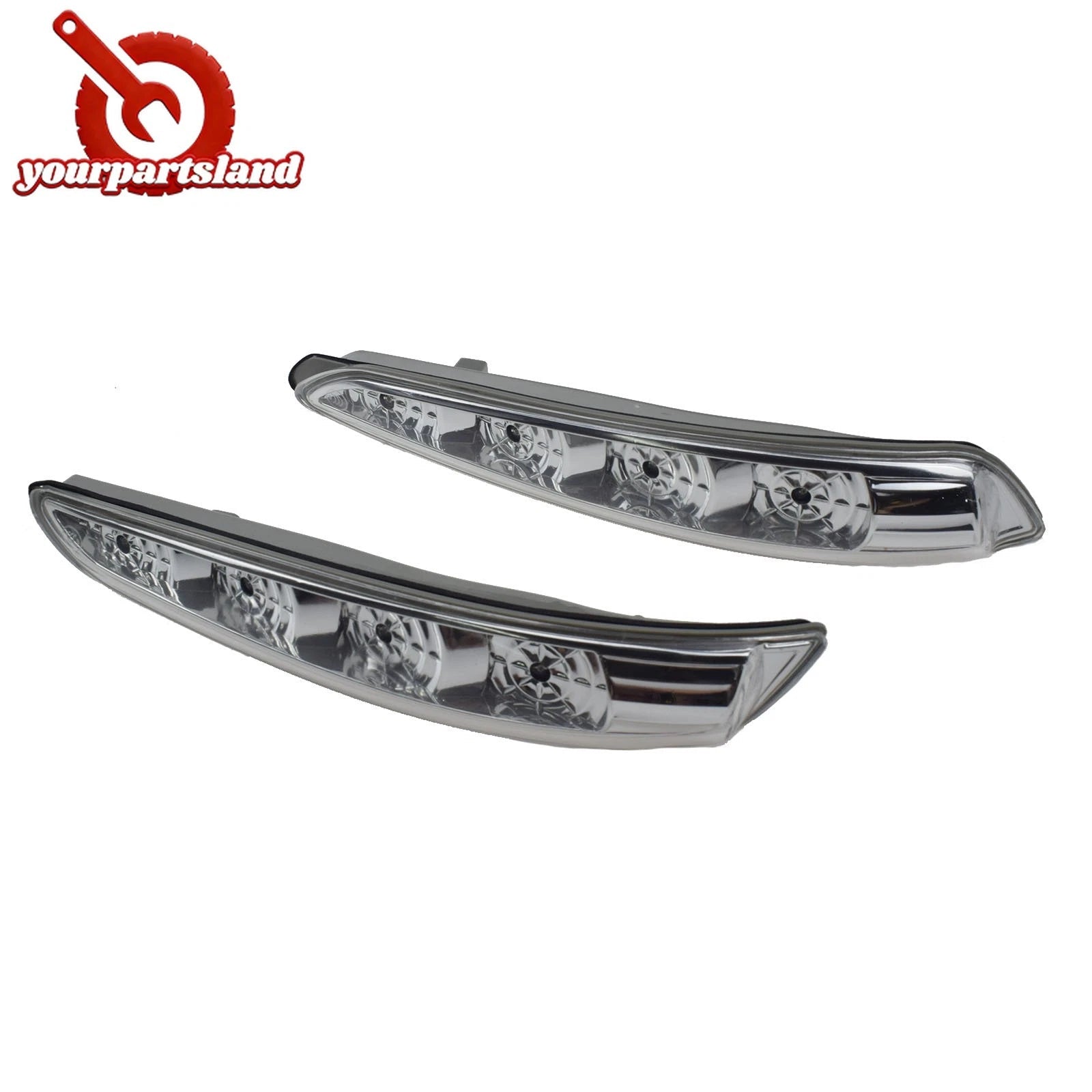 Pair Left Right Turn Signal Mirror Light For Hyundai Sonata 2010-2015 876144Q000 6B93BC-57