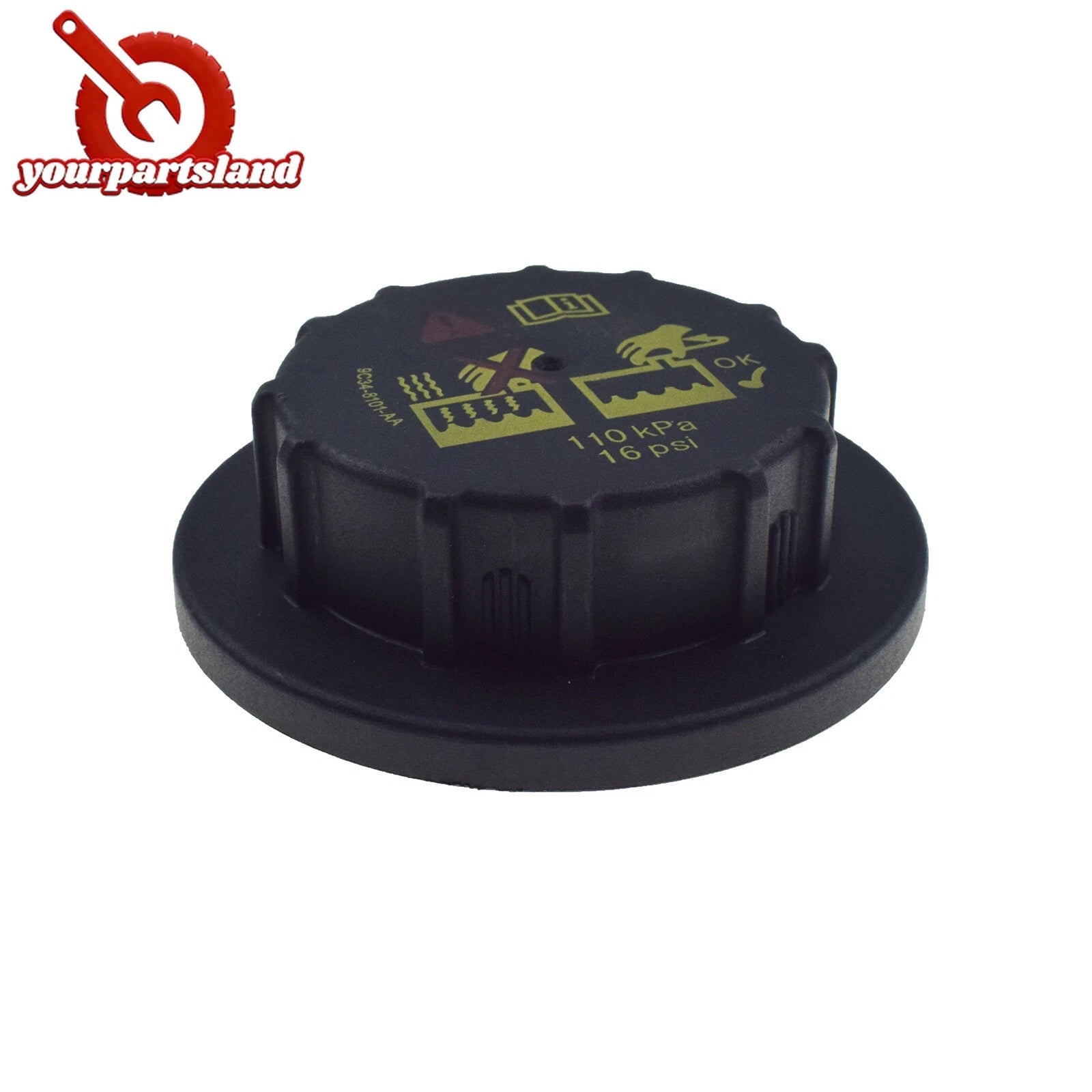 Coolant Reservoir Radiator Cap For Ford Mustang F150 Lincoln Mercury 9C3Z-8101-B 6B93BC-57