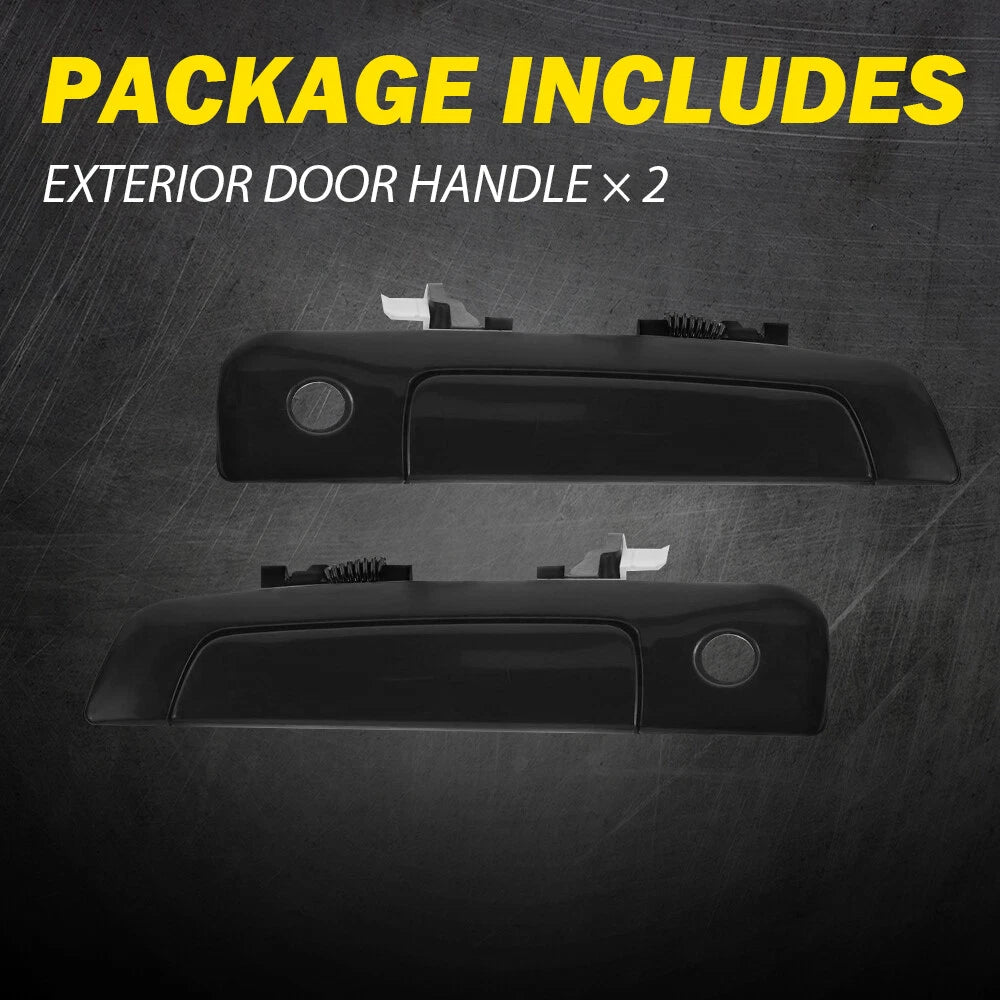 2X For 97-02 Sebring Eclipse Mirage Galant Stratus Outside Front Door Handle EOA 6B93BC-57
