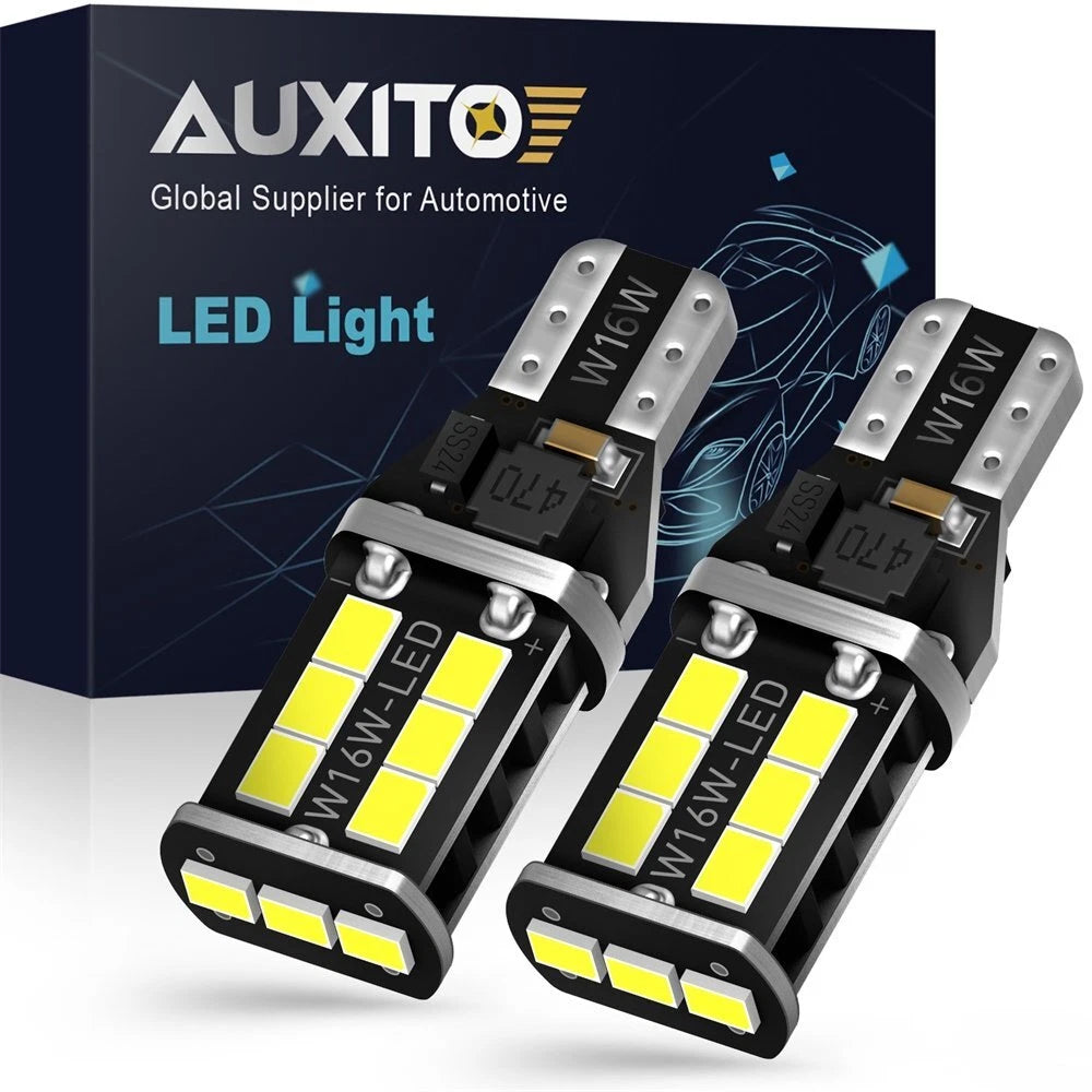 2X T15 W16W LED ERROR FREE 921 912 Car Backup Reverse Light bulbs for Audi A4 A5 6B93BC-57