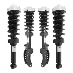 Front & Rear Complete Strut Assembly Kit for 2007-2010 Audi Q7, 2003-2006 6B93BC-57