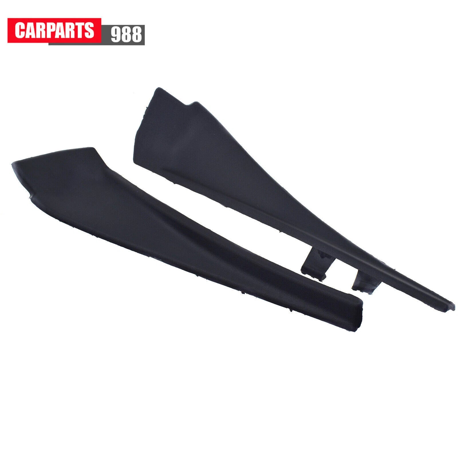 Pair Left Right Front Wiper Side Cowl Extension Cover For 2014-2020 Nissan Rogue 6B93BC-57