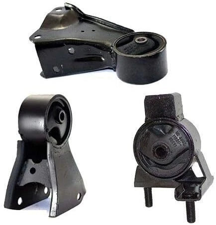 Fits 1989-1994 Nissan Maxima 3.0L SOHC AUTO Trans Engine Motor Mount Set 3PCS : 6B93BC-57