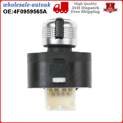 Wing Mirror Adjustment Mirror Control Switch For AUDI A3 A6 A8 Q7 4F0959565A 6B93BC-57