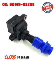 Ignition Coil 90919-02205 For Toyota Supra 93-1998 3.0 Mark2 Chaser 6Cyl 3.0L 6B93BC-57