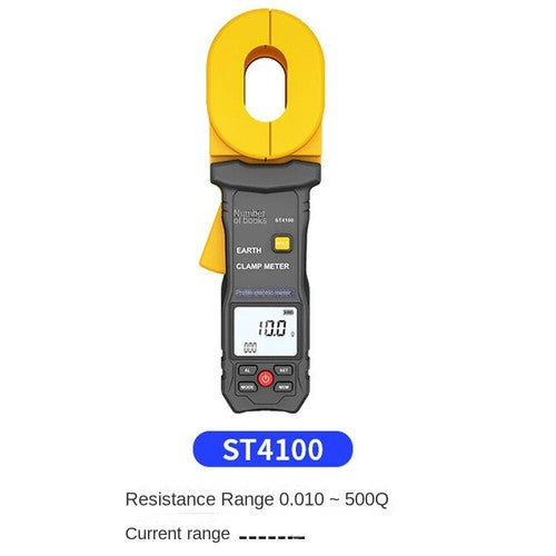 ST4100 Digital LCD Clamp Ground Resistance Meter Ground Earth Resistance 6B93BC-57