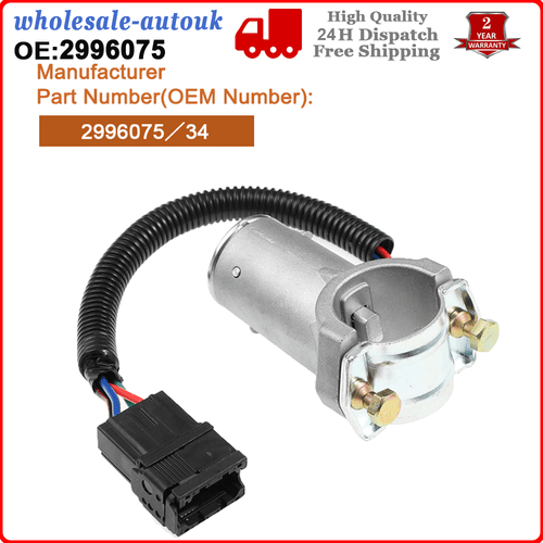 For Iveco Daily Mk4 Steering Lock Ignition Barrel Switch Starter 2 Keys 2996075 6B93BC-57