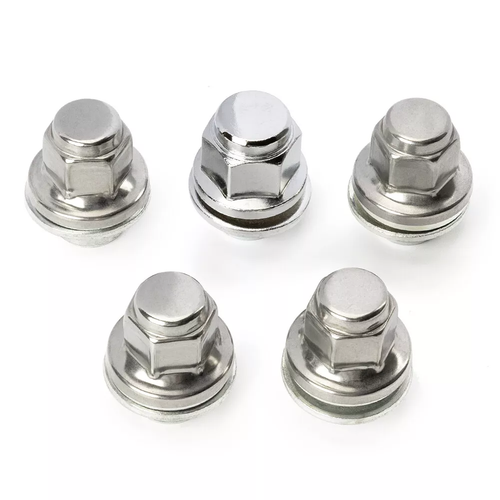 5X C2C35294010 ForJaguar S-Type X-Type XJ XF 1999-2011 Stainless Steel Lug Nuts 6B93BC-57