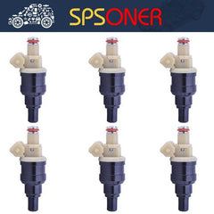 6x Fuel injector INP-057 for Dodge Mitsubishi Eclipse Galant Lanser 1.8 2.0 3.0 6B93BC-57