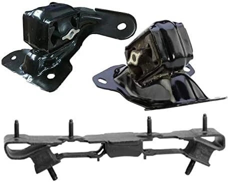 Fits 2008-2012 Jeep Liberty 3.7L 4WD RWD Engine Motor & Trans Mount Set 3pc : 6B93BC-57