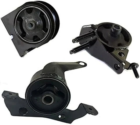 Fits 1994-1997 Toyota Celica 1.8L MANUAL Engine Motor Mount Set 3pc : A7233, 6B93BC-57