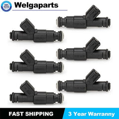6X Fuel Injectors Fits for Mercruiser V8 350 MAG 5.0 4.3 6.2L 0280156081 885176 6B93BC-57