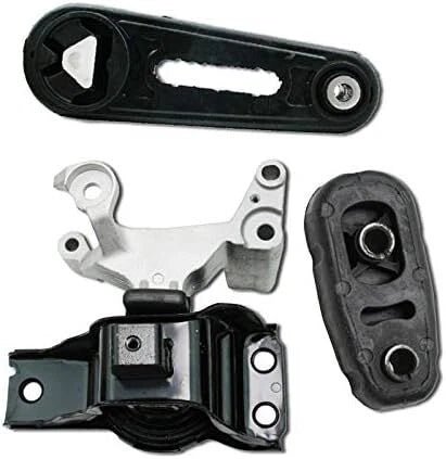 Fits 2007-2012 Nissan Sentra 2.0L w/Auto CVT Trans Motor Mount Set 3PCS : 6B93BC-57