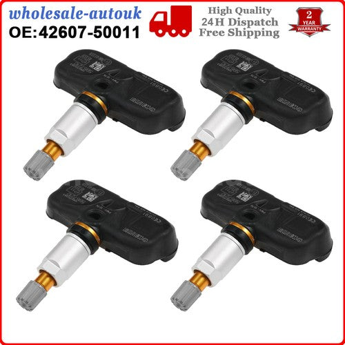 4pcs TPMS PMV-107K 42607-50010 42607-50011 Tyre Pressure Sensor TPMS for Lexus 6B93BC-57