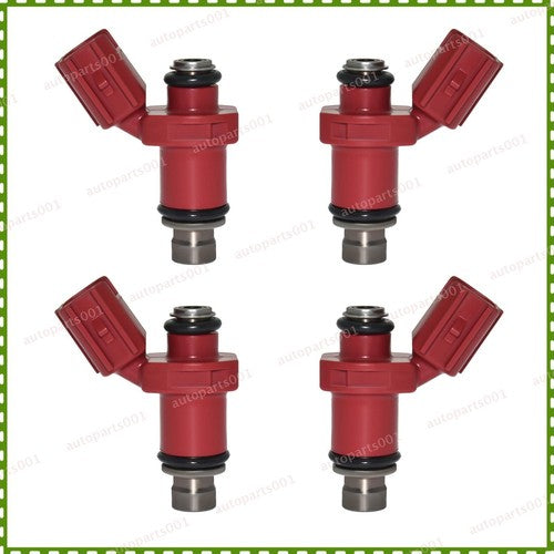 4PCS Fuel Injectors 6D8-13761-00-00 For Yamaha Outboard 80BEL 75-90HP F75 F90 LA 6B93BC-57