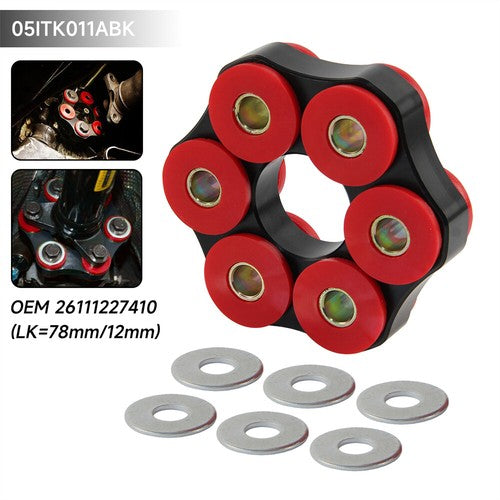 78mm/12mm Drive Shaft Flex Disc for BMW E36 328i M50 E46 325i 330i M54 323i M52 6B93BC-57