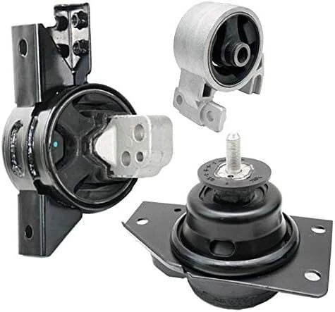 Fits 2006-2011 Hyundai Accent 1.6L Front Low/Upper Motor & Trans Mount 3pc : 6B93BC-57
