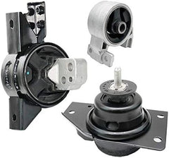 Fits 2006-2011 Hyundai Accent 1.6L Front Low/Upper Motor & Trans Mount 3pc : 6B93BC-57