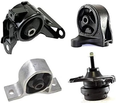 Fits 2002-2004 Honda Civic GX HX 1.7L w/AUTO Motor&Trans Mount 4pcs : A6595, 6B93BC-57
