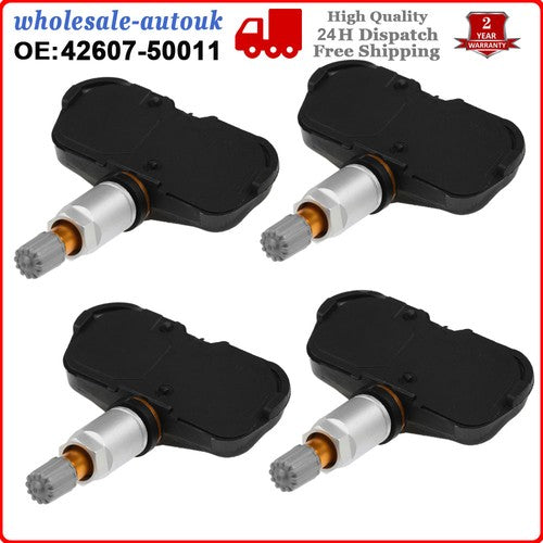 4pcs TPMS PMV-107K 42607-50010 42607-50011 Tyre Pressure Sensor TPMS for Lexus 6B93BC-57