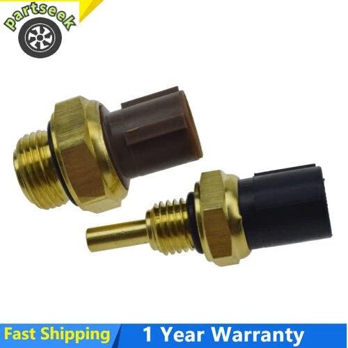 2 Pcs Radiator Cooling Fan Switch For Honda Acura Isuzu 37760P00004 37870PJ7003 6B93BC-57
