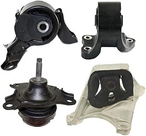 Fits 2002-2006 Honda CR-V 2.4L MANUAL Trans Motor & Trans Mount Set 4PCS : 6B93BC-57