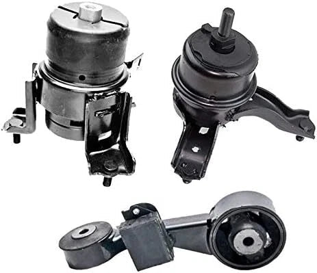Fits 2010-2011 Toyota Camry 2.5L Engine Motor Mount Set 3PCS : A62009, A4295, 6B93BC-57