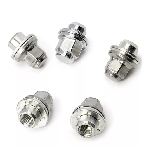 5X C2C35294010 ForJaguar S-Type X-Type XJ XF 1999-2011 Stainless Steel Lug Nuts 6B93BC-57