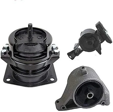 Fits 2003-2006 Acura MDX 3.5L Front Front Right & Rear Motor Mount Set 3PCS 6B93BC-57