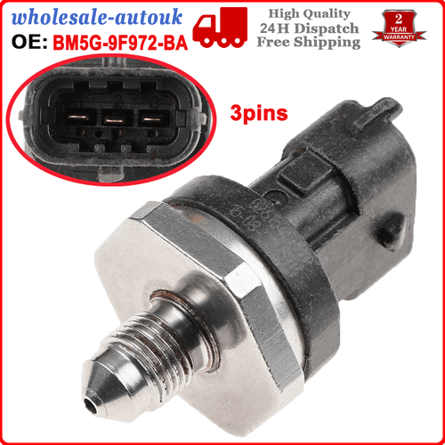 FIT FORD FOCUS MONDEO S-MAX 1.6 ECOBOOST FUEL PRESSURE SENSOR 0261545039 6B93BC-57