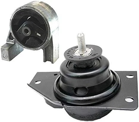 Fits 2006-2011 Hyundai Accent 1.6L Front Upper & Rear Motor Mount 2pcs : A7136, 6B93BC-57