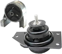 Fits 2006-2011 Hyundai Accent 1.6L Front Upper & Rear Motor Mount 2pcs : A7136, 6B93BC-57