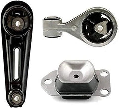 Fits 2007-2012 Nissan Sentra 2.5L MANUAL Torque Strut & Trans Mount 3pcs : 6B93BC-57