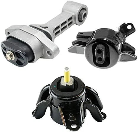 Engine Motor Mount & Transmission Mount Set 3pc Compatible with Fits 2011-2016 6B93BC-57