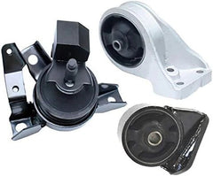 Fits Hyundai Santa Fe 2001-2004 2.4L AUTO/2001-2006 2.7L Motor Mount Set 3PCS : 6B93BC-57