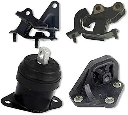 Fits 2003-2007 Honda Accord 2.4L MANUAL Front RT Motor & Trans Mount Set 4pcs : 6B93BC-57