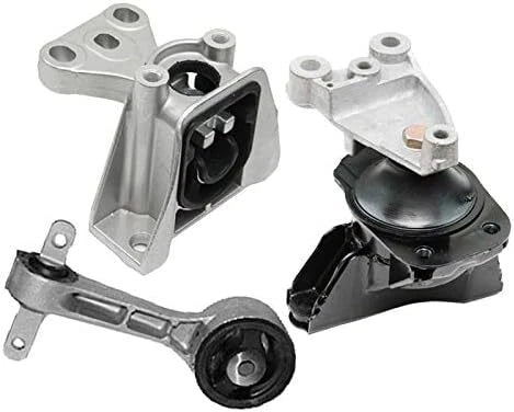 Fits 2006-2011 Honda Civic 1.8L MANUAL w/Bracket Motor & Trans Mount Set 3pc : 6B93BC-57