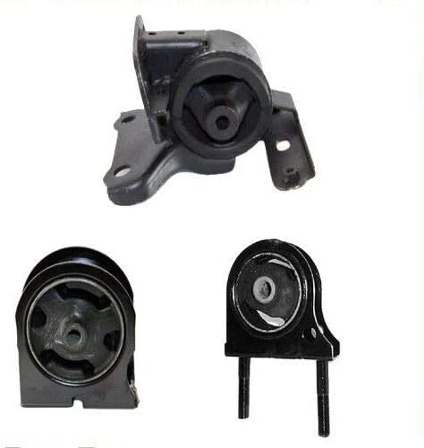 Fits 1998-2000 Toyota RAV4 2.0L Front & Rear Motor Mount & Trans Mount 3PCS : 6B93BC-57