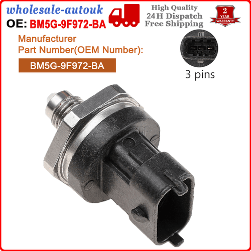 FIT FORD FOCUS MONDEO S-MAX 1.6 ECOBOOST FUEL PRESSURE SENSOR 0261545039 6B93BC-57