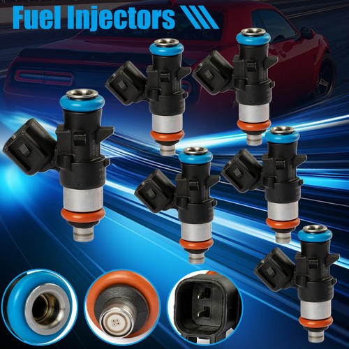6pcs For 2011-2017 Dodge Grand Caravan 3.6L V6 Fuel Injectors 0280158233 6B93BC-57