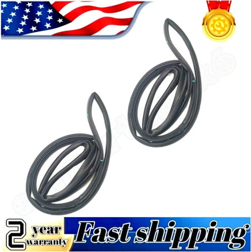 Door Weatherstrip 1 Set (4 PC) Opening Seal Stripping For CIVIC Sedan 2012-2015 6B93BC-57